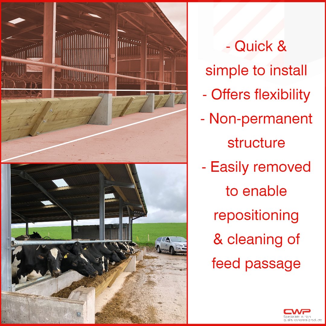 Are you getting your cattle sheds sorted whilst the cows are out in the fields? Our Feeder System is a fantastic addition, offering you a great deal of flexibility and an alternative to a permanent fixture.

cwpconcrete.com 

#agricultureuk #farminguk #farm365