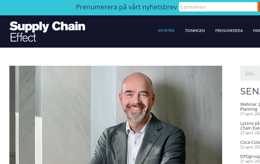 Iptor's tweet photo. The latest Press release about the new Iptor nordics is covered in Supply Chain Effect. Read it here: https://t.co/G2FSZHlg3w #Iptor #IptorNordics #SupplyChainEffect https://t.co/9MmRHGRMuf