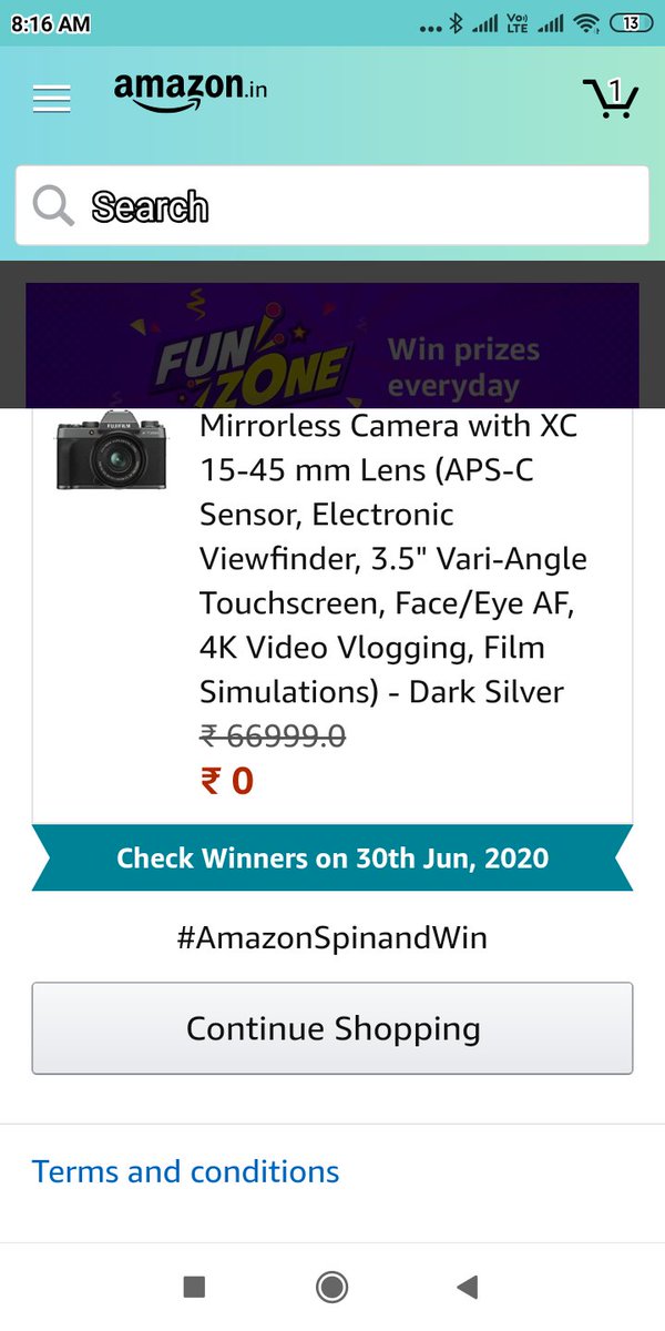 umeshma36629422's tweet image. Umesh
@umeshma36629422 

#AmazonSpinandWin 
#amazpnSpinandwin

Name.umesh mankar
Phone no.8483925357
Gmail id. umeshmankar12345@gmail.com

#amazonisgreat❤️❤️👍👍💯

#iloveamazon❤️❤️💯💯👍👍