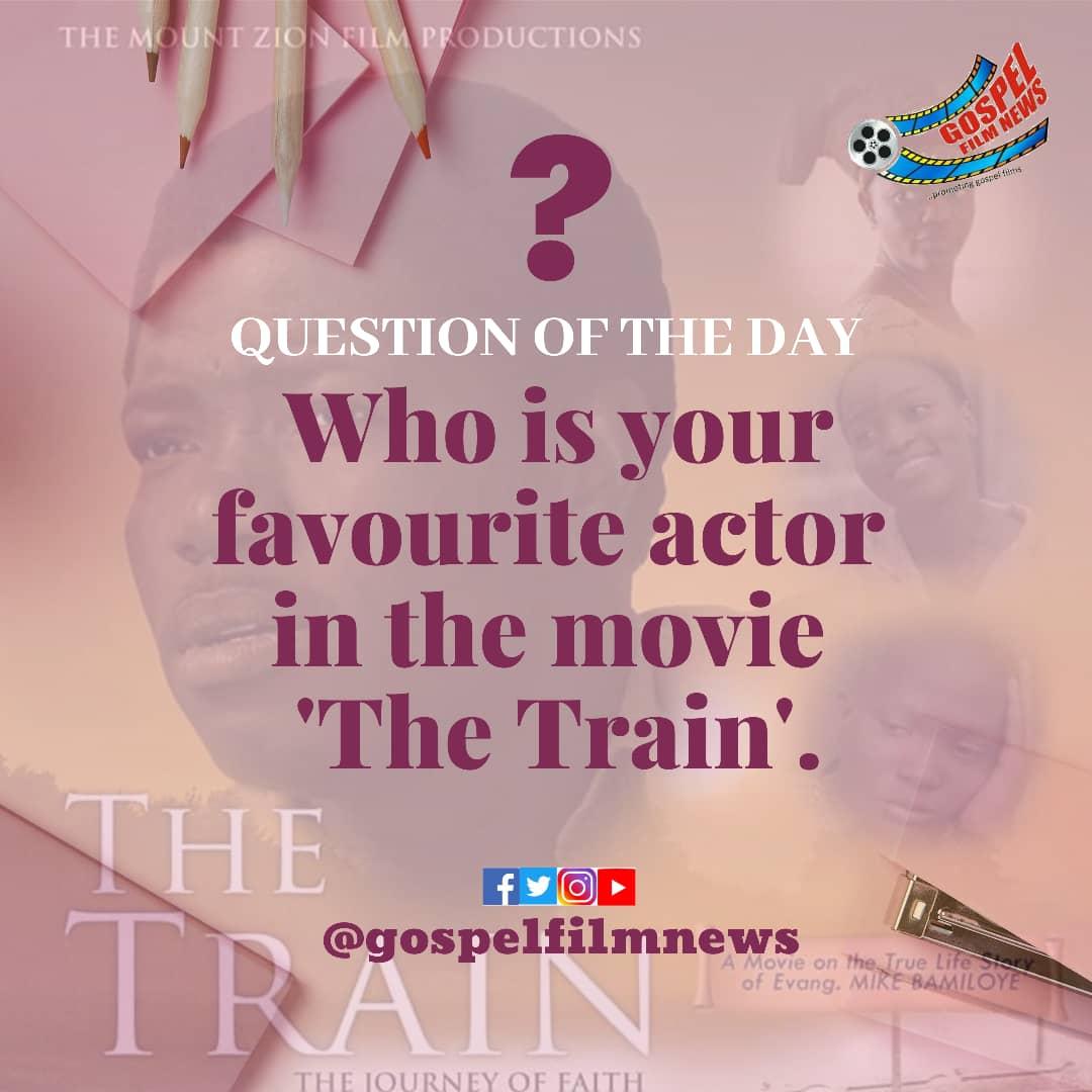 iamproftee01's tweet photo. Who is your Favorite Actor in the movie #TheTrain??? 
#Thetrainmovie #Gospelfilmnews #Jay_mikee #dbamiloye #Mikebamiloye #Gloriabamiloye https://t.co/XKwjXEGoVl