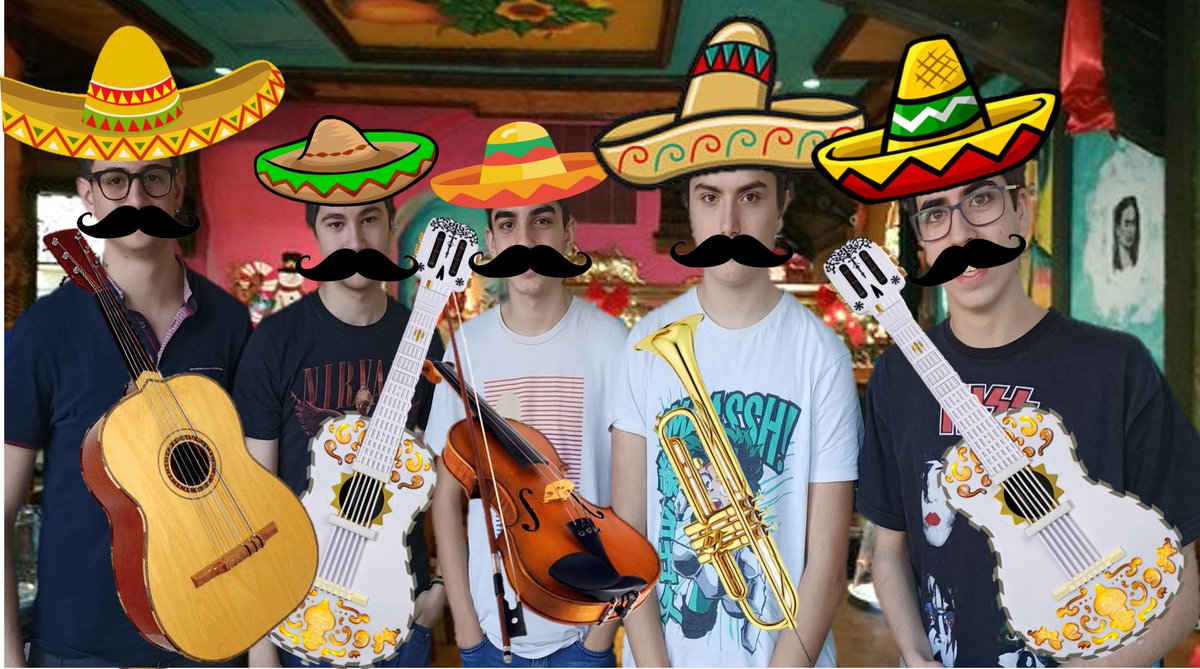 HopePot2's tweet photo. Como si fuera poco, también nos gusta rendir culto a la música mejicana. ¡Vivan los mariachis! 🇲🇽 https://t.co/trxSBN2kIG