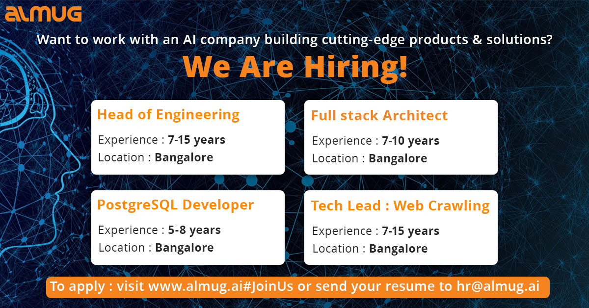 Almug_AI's tweet photo. Want to work with an AI company building cutting-edge products &amp; solutions?
Here is your chance to join the team of data scientists, NLP engineers and domain experts!
To apply, visit https://t.co/uLdbzhymiV#joinus
Or send your resume to hr@almug.ai 
#almugai #ML #NLP #AI #Data https://t.co/vmHQj3SOLI