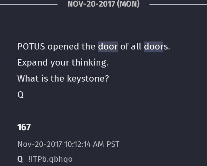 22.The door of all doors?Then said Jesus unto them again, Verily, verily, I say unto you, I am the door of the sheep.John 10:7 KJVI am the door: by me if any man enter in, he shall be saved, and shall go in and out, and find pasture.John 10:9 KJV