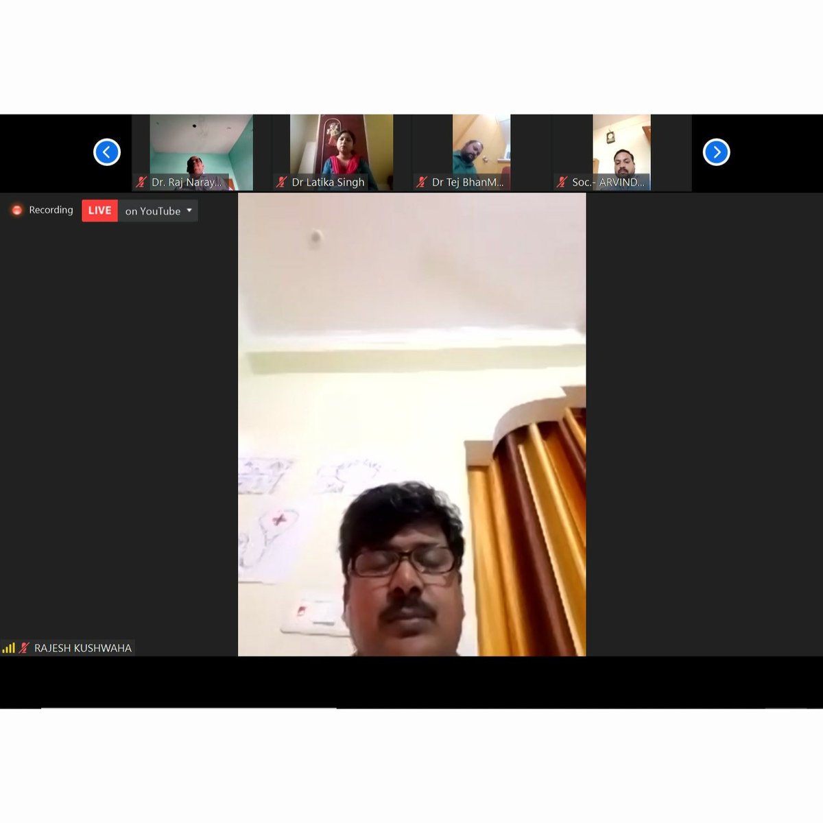 A webinar is organized in DR. RAMMANOHAR LOHIA AVADH UNIVERSITY, AYODHYA

Topic- The Role of Mass Media during the Pandemic Covid-19

Organized by: DEPARTMENT OF MASS COMMUNICATION AND JOURNALISM,
DR. RAMMANOHAR LOHIA AVADH UNIVERSITY, AYODHYA