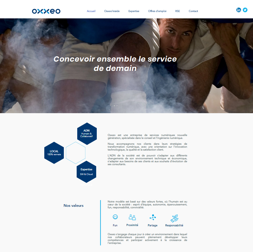 🆕 Notre site web et sa version mobile s'offrent un lifting pour le printemps 🔆

👉Rendez-vous sur oxxeo.fr ❕

#oxxeo #rennes #transformationnumerique #software #cloud #concevoirensembleleservicededemain