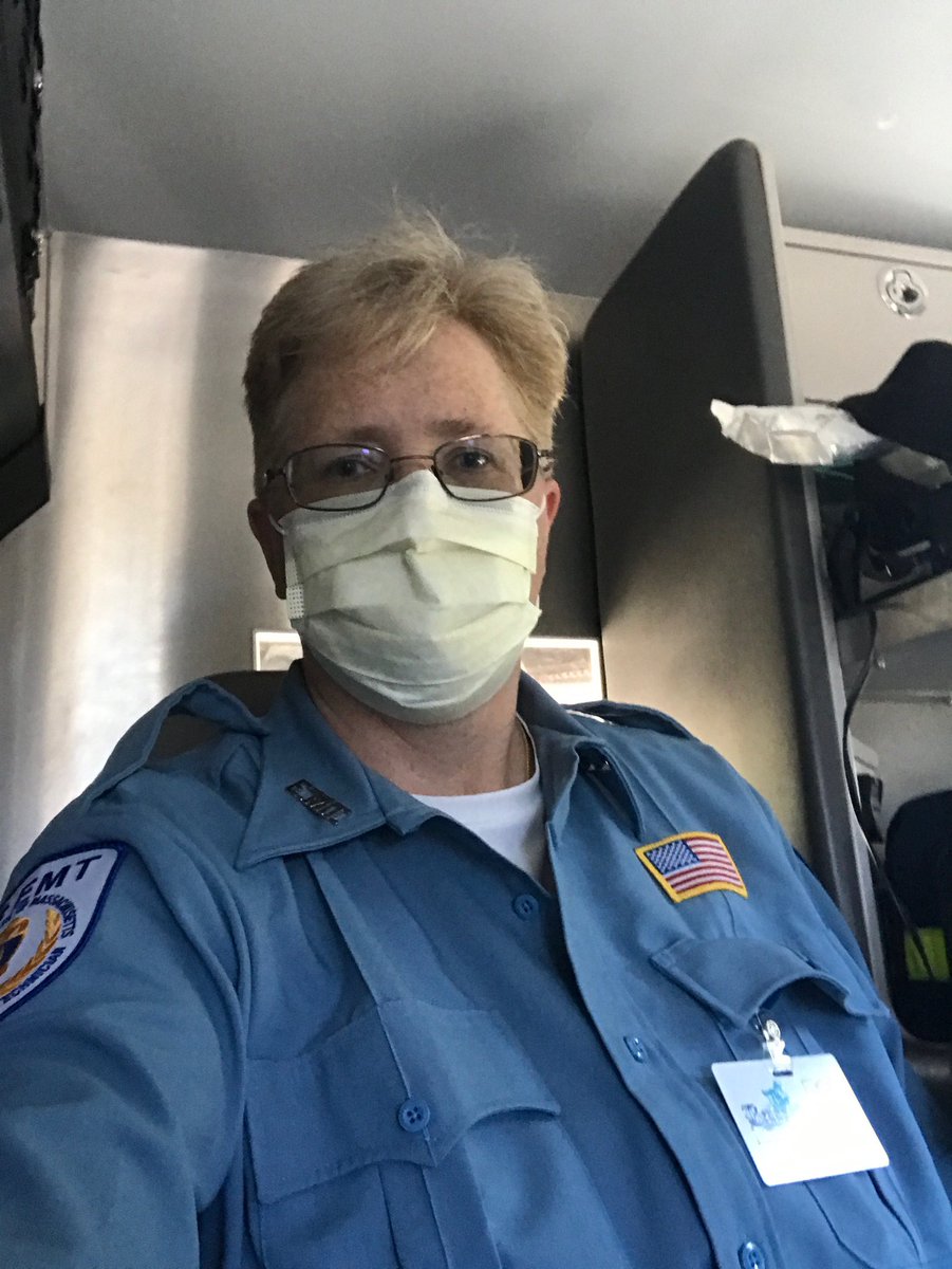 So proud of our veteran Physical Education faculty member &amp; graduate student, Jen Dowd, for finding her way to the “Frontline” 1 day after submitting her final grades for Spring’20. Thank you for your service &amp; sacrifice! 🐻💪🚑🚨 <a href="/BSU_CEHS/">BSU CEHS</a> <a href="/BSU_Grad/">BSU Graduate Studies</a> <a href="/BridgeStateU/">Bridgewater State University</a>