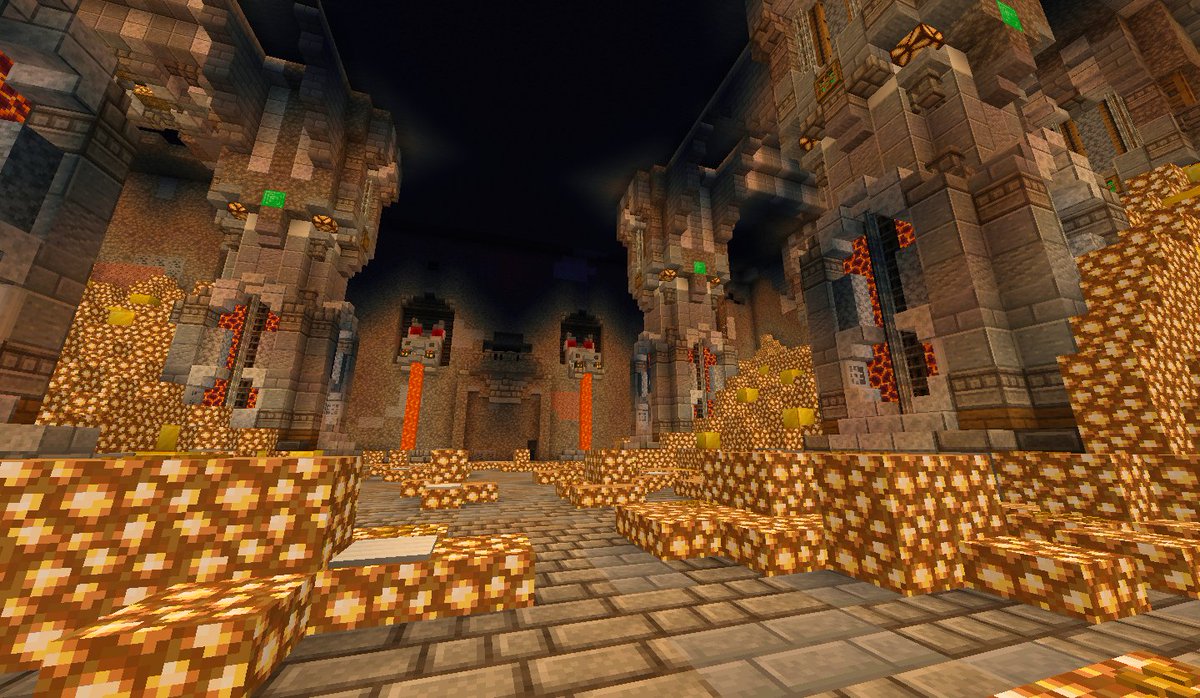 Wallzitu's tweet photo. #humanamenteimposivel  Inspirada na montanha de hobbit (wallferreira games) fez 1 caverna com muito Ouro!! https://t.co/wgoxOimfcx
