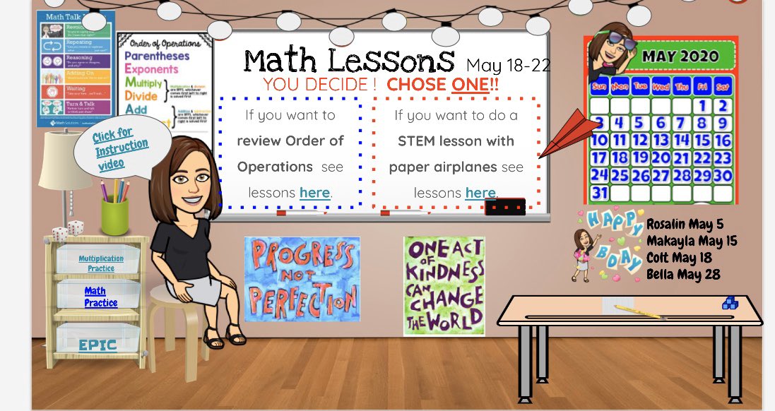 jengoody's tweet photo. Making a virtual classroom for my students has been the highlight of my week. #BitmojiClassroom #bitmoji #googleclassroom https://t.co/yfrckwTUAE