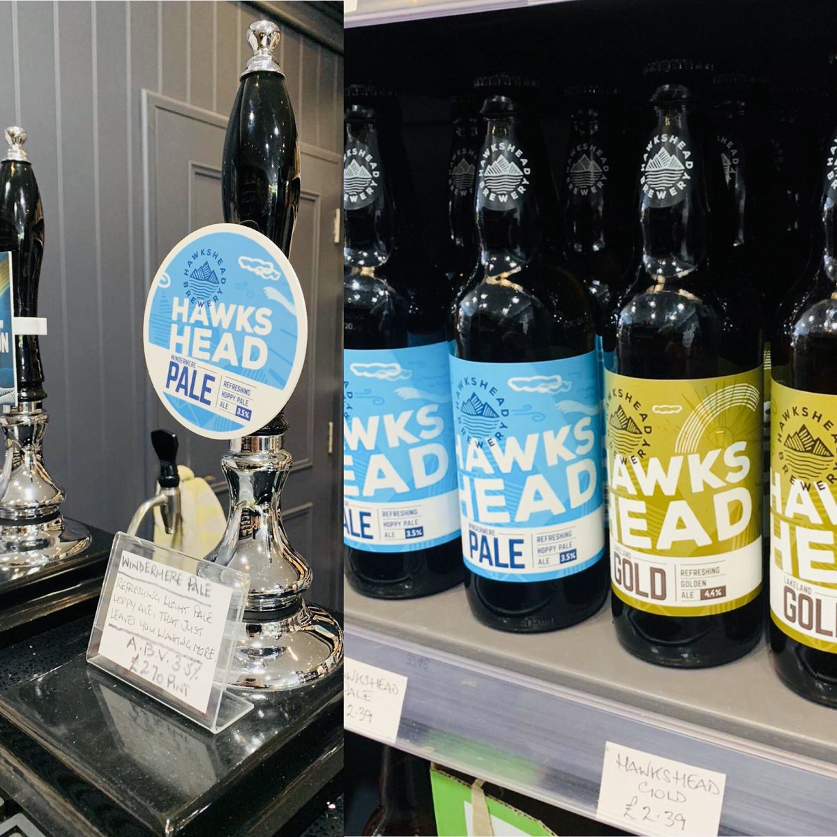 Brewed in the Lake District enjoyed in the Midlands 🍺🍺 Bringing some lovely quality Beers to a town near you👌👊🍺#packaged #cask <a href="/HawksheadBrewer/">Hawkshead Brewery</a> <a href="/andrew_c_turner/">Andrew</a>