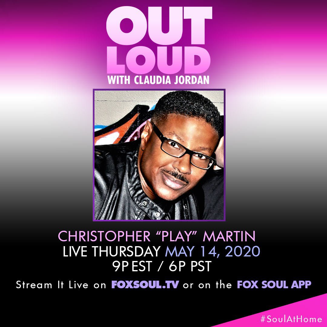 Tonight your boyz at 9pm EST / 6pm PST #outloud @foxsoul with @claudiajordan with some news & announcements