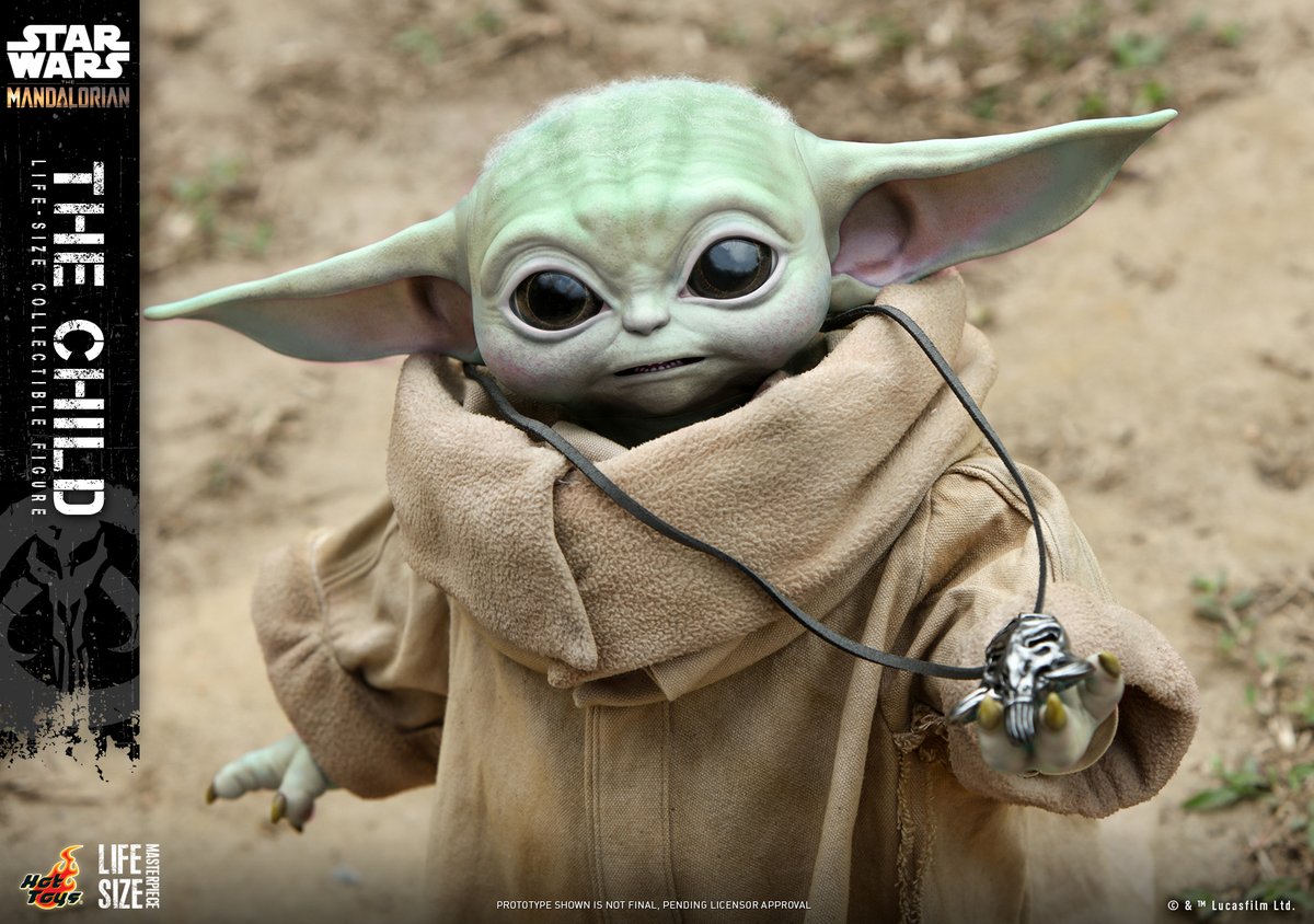SHIELDEspana's tweet photo. El #HotToy de Baby Yoda es toda una monada! 😍😍

#TheMandalorian https://t.co/nMUHF63mOo