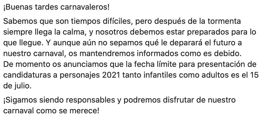 agui_carnaval's tweet photo. ¡Información importante! https://t.co/H4tIysV6Bu
