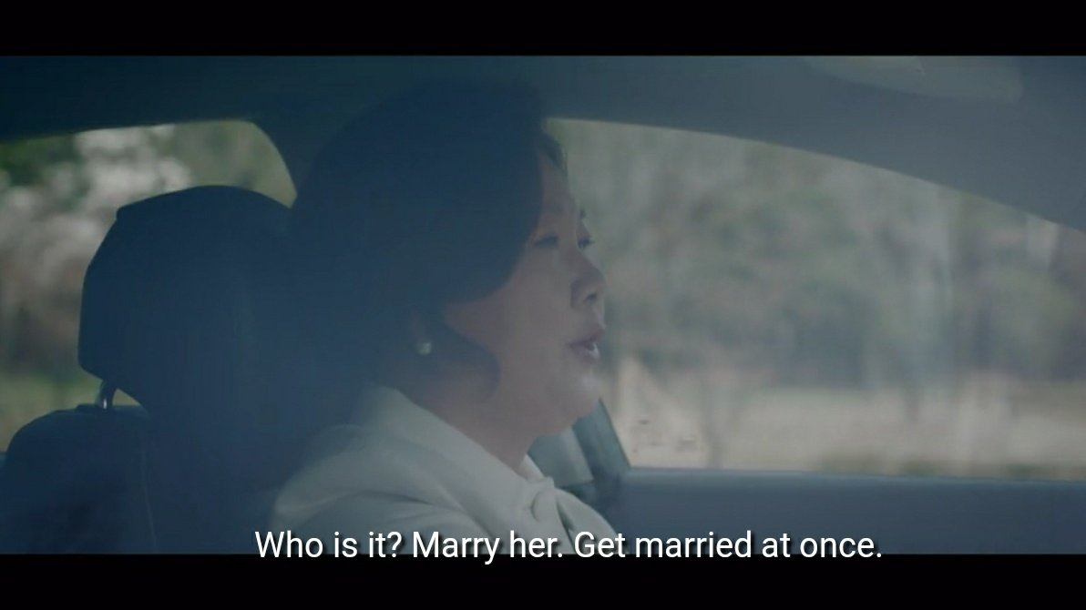exhibit Xmother's not completely wrong tho, jeongwon REALLY should get married (not to songhwa, i hope)