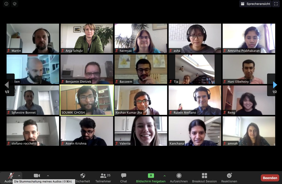 Just had a online project meeting to catch up with the research that has been done in the past months by our ESRs. Many interesting approaches and nice results to discuss. Thanks to everyone for joining. Hope to meet all together in real life soon. <a href="/MSCActions/">Marie Skłodowska-Curie Actions</a> #H2020 #phdlife