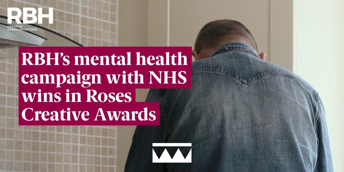 RBH_Agency's tweet photo. We're delighted to have won a Roses Creative Award for our Breaking Point campaign, alongside Dudley and Walsall Mental Health Partnership NHS Trust (@DWMHNHS). Read the full story here: https://t.co/jp8RhkhBCb #rosescreative #rosesawards #thedrum https://t.co/HRv5l9qRb7