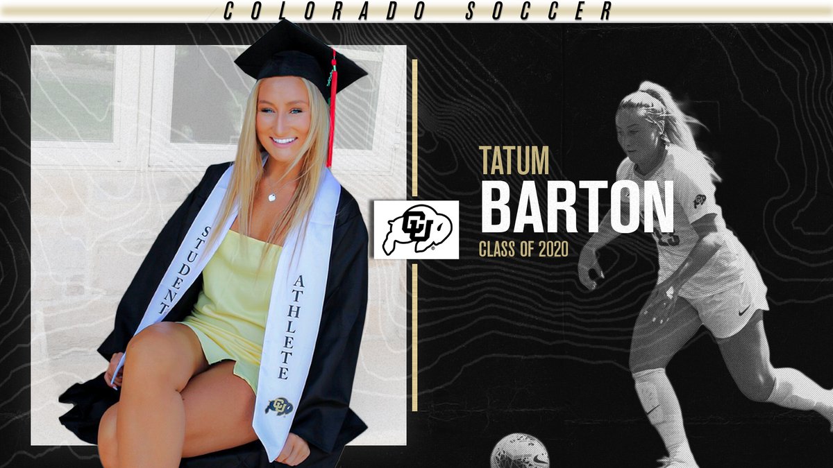 CUBuffsSoccer's tweet photo. Congrats @tatumbarton10! 👩‍🎓 #ForeverBuffs https://t.co/tBFJsrJ6FL