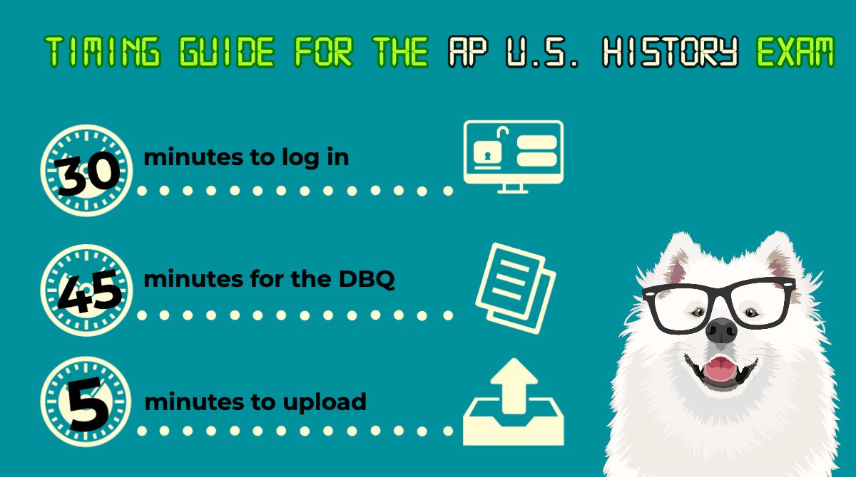 marcolearning's tweet photo. If you're taking the #APUSH Exam at 2 PM EDT tomorrow, make sure you don't get caught out on timing! Take a look at this schedule so you know what to expect.
#apexams #apexam #apushchat https://t.co/LUKuuOnfca