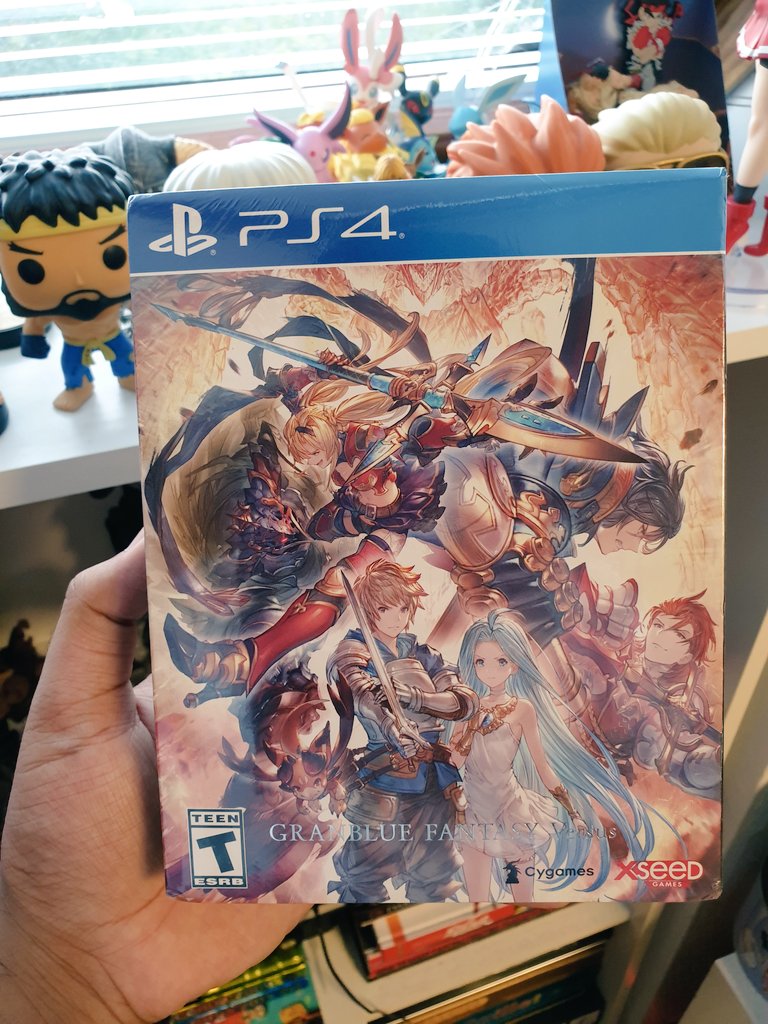 ItsDaniPlays's tweet photo. Saw someone post this on Instagram and had to buy it immediately.
Granblue Fantasy: Versus Premium Edition cover looks amazing! (Zeta 🥰)
#GBFV #GFVS #GranblueFantasyVersus https://t.co/g3s4trXb83