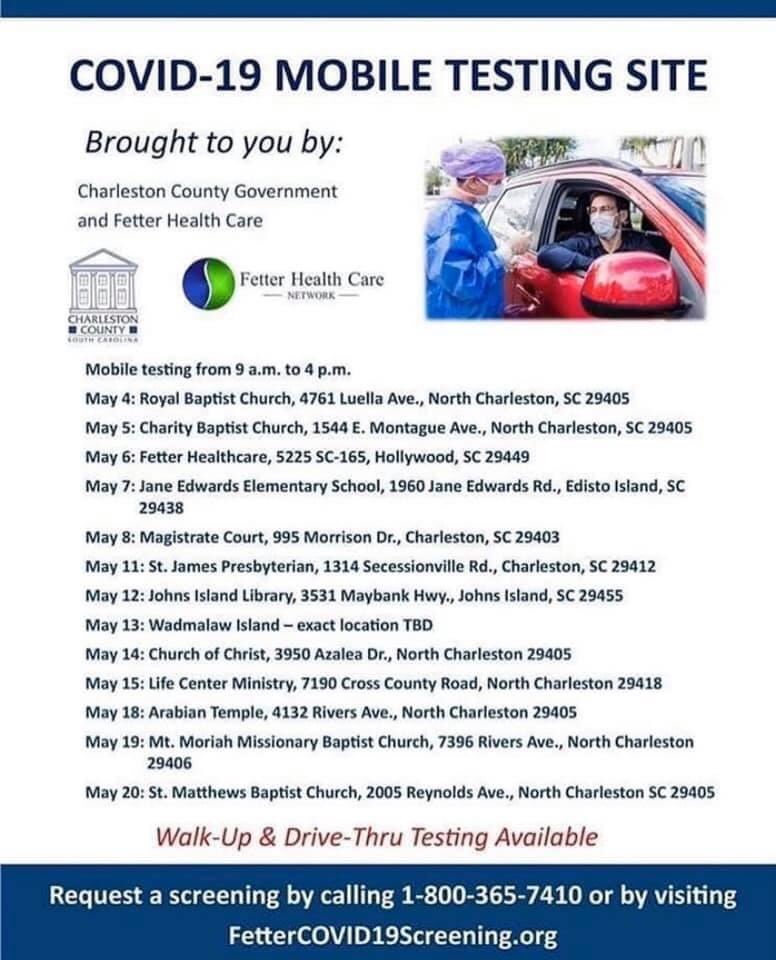 mad_usainc's tweet photo. Church of Christ, 3950 Azalea Drive., North Charleston 29405! #Covid19TestingSites ⚠️ https://t.co/gG7XjuSgby