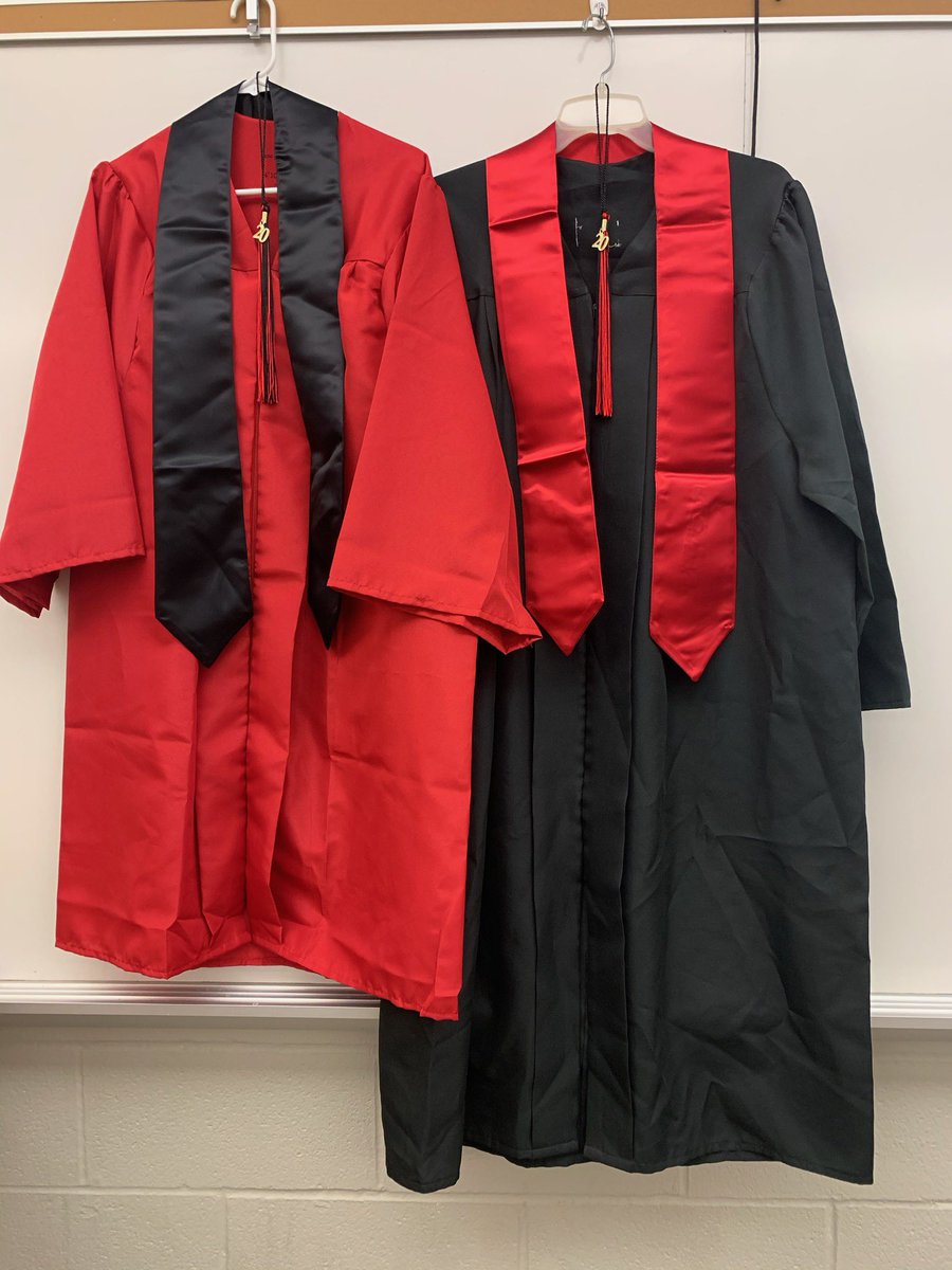 NewCastleSrHS's tweet photo. Senior Caps and Gowns are ready for Saturday’s distribution day!  #NCClassof2020 https://t.co/rqwqC4foDb