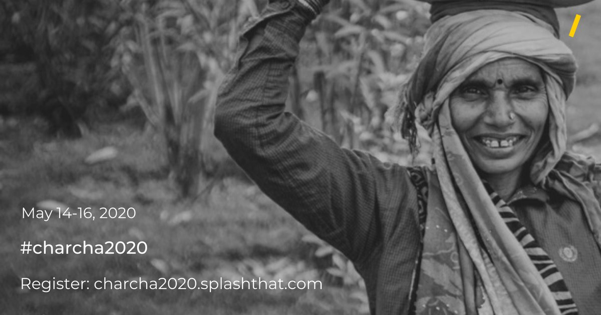 Join Nobel Peace Laureate Professor Muhammad Yunus speaking at #charcha2020 on May 15, 2020 at 2.30 pm - 3.15 pm Bangladesh time or 2.00 pm - 2.45 pm IST.
For more information and registration please visit: charcha2020.splashthat.com

#NoGoingBack #SocialBusiness #AWorldofThreeZeros