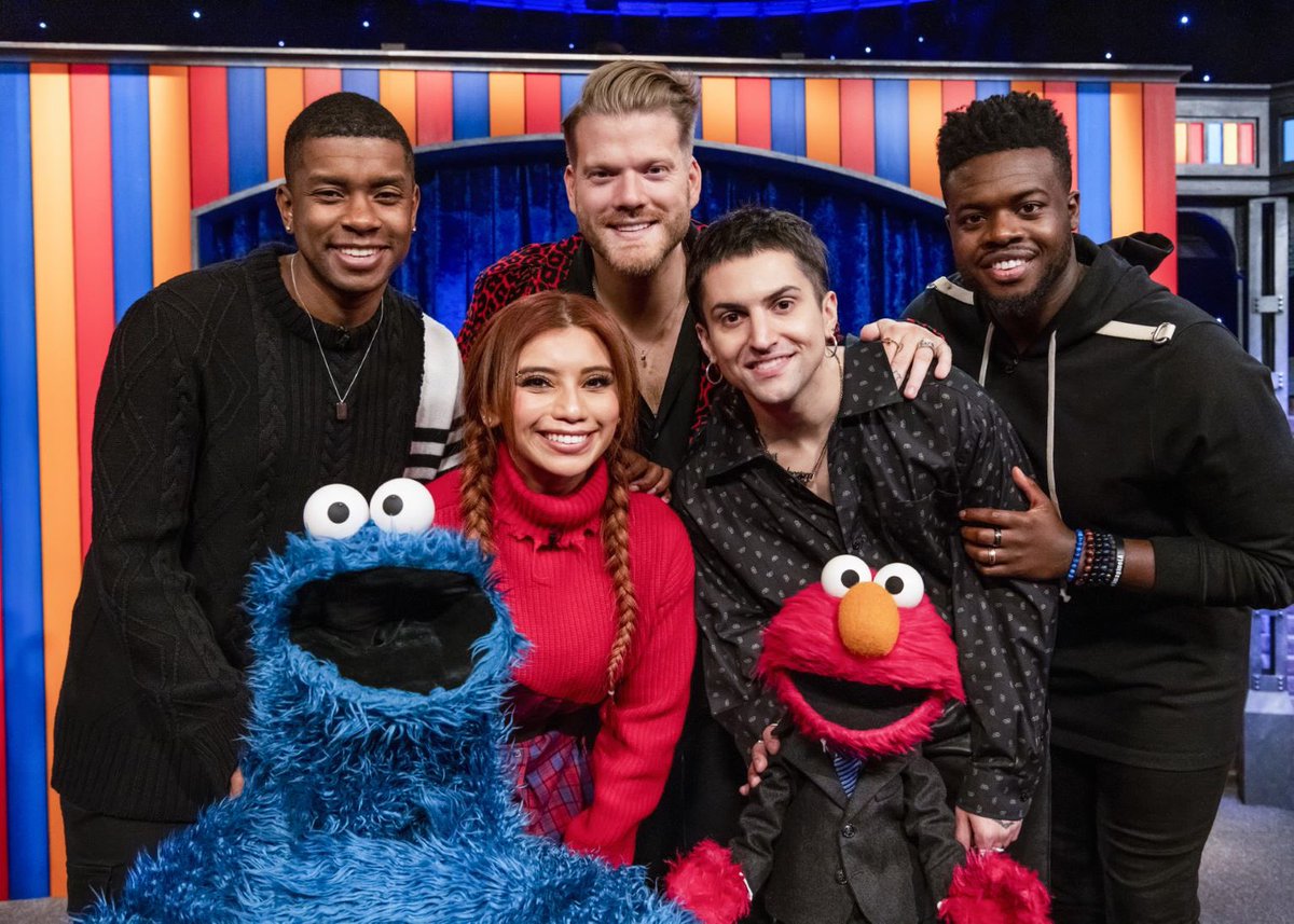 Welcome to IG, @Elmo! ❤️ Throwback to all the fun we had on your brand new talk show! The #NotTooLateShow starts streaming May 27th on @HBOMax. #tbt