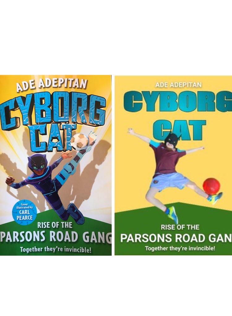 mikeparsons75's tweet photo. Hi @AdeAdepitan hope you are staying safe. Our 7 y.o son Oscar loves your books! He did this for a @CC_Primary recreate your favourite book cover challenge. Hope you like it! 😁 https://t.co/LdTJfsPJwg