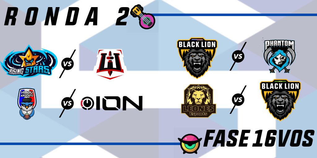 #BS | ¡Nuevos enfrentamientos!

Después de unas partidas de infarto y otras muy reñidas estos serán los nuevos enfrentamientos que se verán en esta segunda ronda! Les deseamos a todos los equipos mucha suerte!

¿Qué equipos pasarán a 8vos de final? Los leemos👀 
#SGTBS