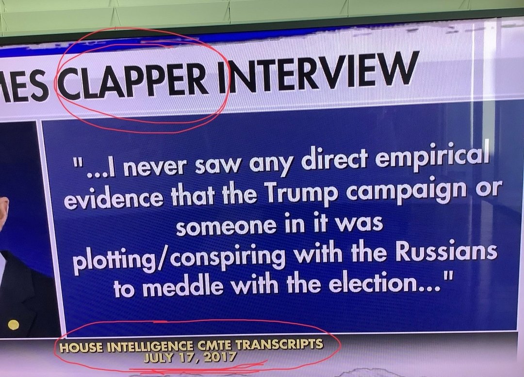 BeauJeffrey's tweet image. 👉 Then DNI (Director of National Intelligence), James #Clapper, stated very clearly...
#ClapperKnew #ClapperGate