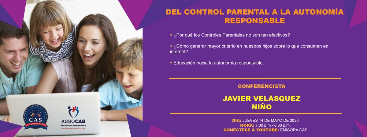 ¿Te preocupa el contenido al que tus hijos pueden acceder en internet? ⚠️📲

Hoy a las 7:00 pm🇨🇴 a través del canal de YouTube del Colombo American School

#parenting #educacioninfantil #colomboamericanschool #internet #covid19 #cuarentenacoronavirus #cuarentenaencasa