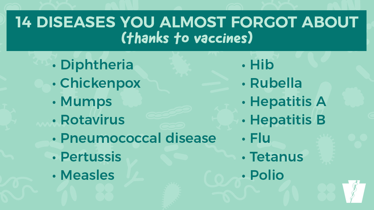 14 diseases you almost forgot about thanks to vaccines
