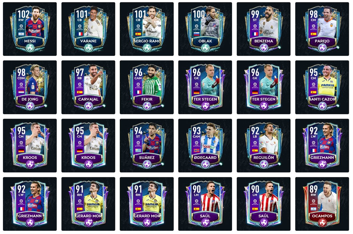 Beware make worse developing FIFA Mobile News on Twitter: "It's here! The @LaLiga Team of the Season So  Far 🇪🇸 #FIFAMobile | #FIFAMobile20 | #TOTSSF https://t.co/PY59kNZiK4" /  Twitter