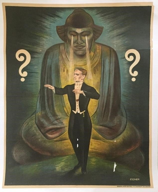 LeeAsherMagic's tweet photo. Have you seen the #magic posters getting auctioned tomorrow & Saturday? https://t.co/oAf2PjV7xW Ones like this 👇. Go look! #MagicAuction #Ad #HaversatEwing https://t.co/4GyRRDF47x