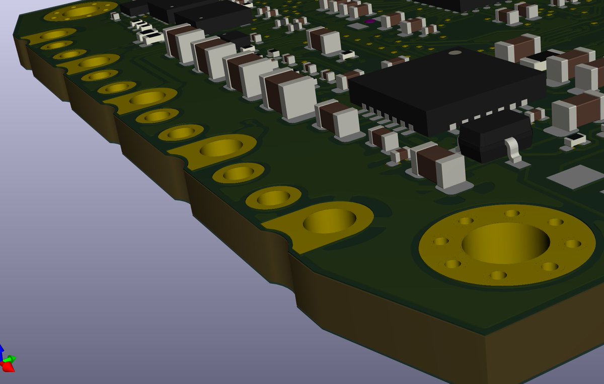 April 5: The wristband connections undergo another revision. They are now breadboard compatible and allow more contact area with conductive thread. The micro SD card socket is added again. @card10badge