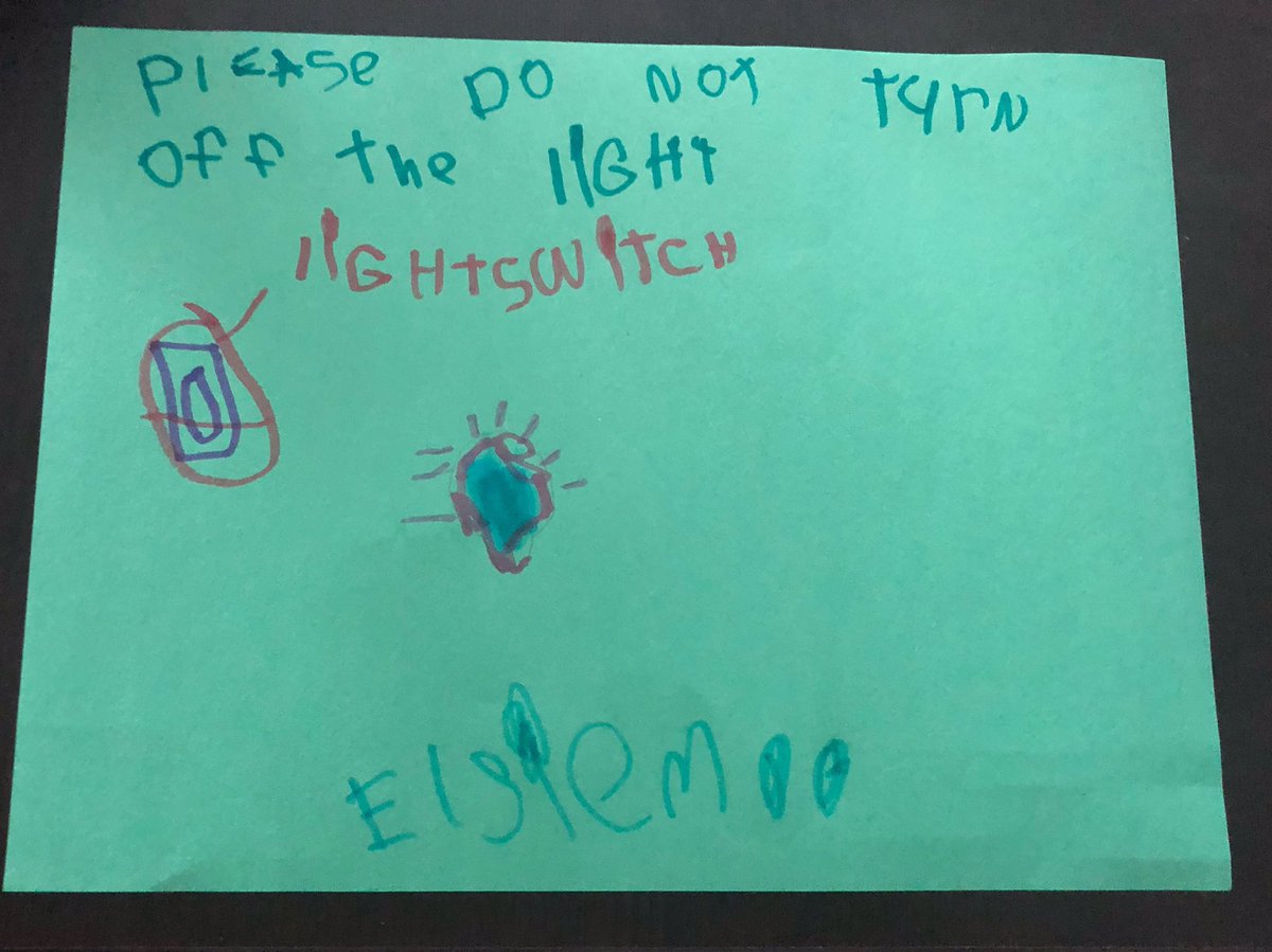 MandyjMurphy's tweet photo. Even quarantine can’t stop these kindergarten writers! @MandyjMurphy @RCSDOrchard #rcsdchampions https://t.co/46pD5cWIaN