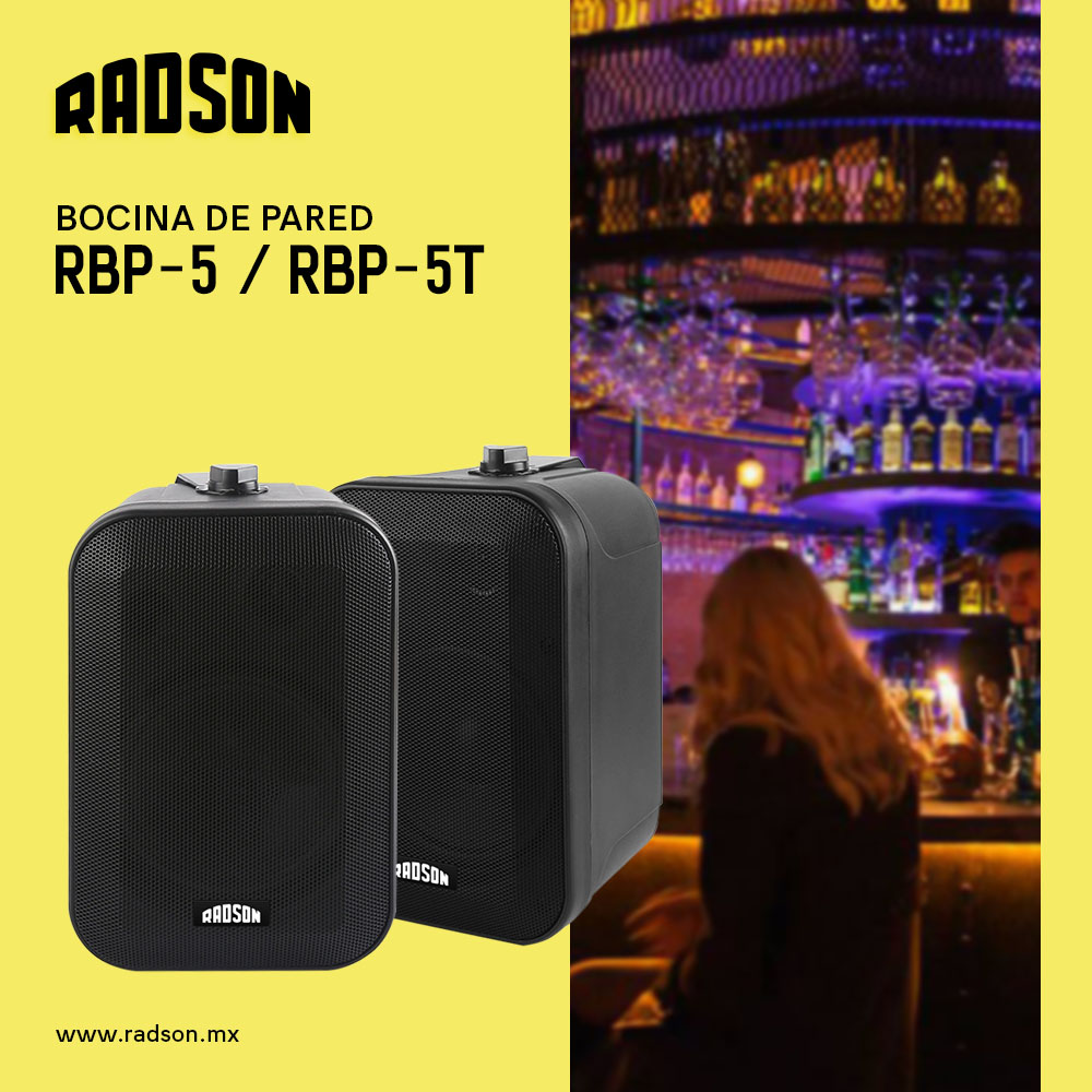 RadsonAudio's tweet image. Siente nuestro gran sonido!

Bocina de pared 
RBP-5 / RBP-5T

Ideal para bares, salas de juntas, teatros, entra a: radson.mx conoce nuestra gama de bocinas y adquiere la tuya.

#Radson #AudioProfesional #BocinaDePared #Bocinas #Sonorización #QueSeEscuche