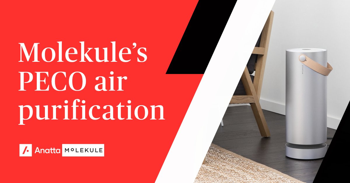 anattadesign's tweet image. #MolekulePECOair #purificationtechnology has been demonstrated to capture and destroy airborne viruses, including testing of novel coronavirus (SARS-CoV-2) proxy viruses. AirPro RX has been granted 510(k) Class II Medical Device clearance by the U.S. Food and Drug Administration