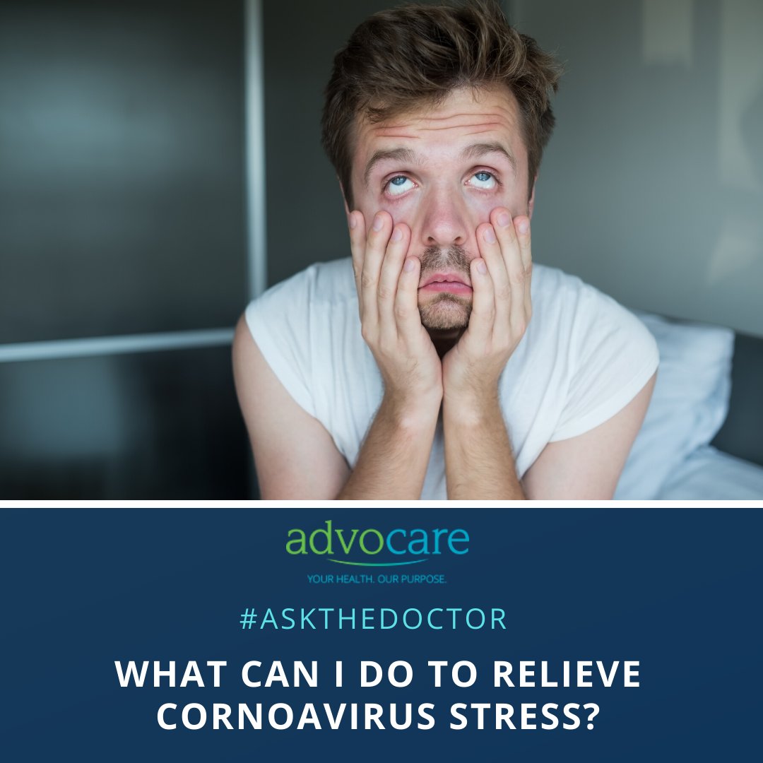 Dr_Neil_Mushlin's tweet photo. #AskTheDoctor:  What Can I Do To Relieve Coronavirus Stress?

Click Here For Additional Information: https://t.co/2F3Esur6WC https://t.co/J0v2t9tH4V