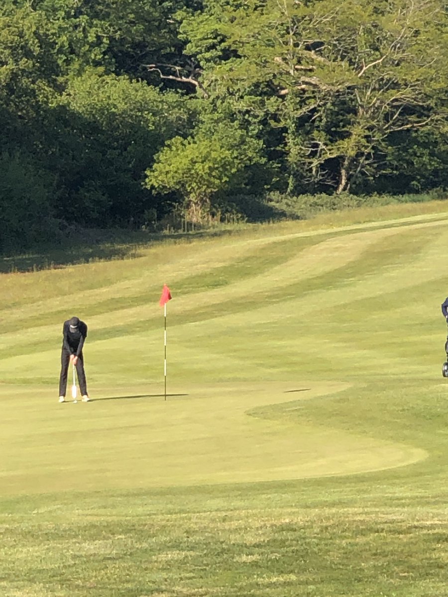 Tom completing his second round in two days! <a href="/GcFarnham/">Farnham GC Juniors</a> #golfisback