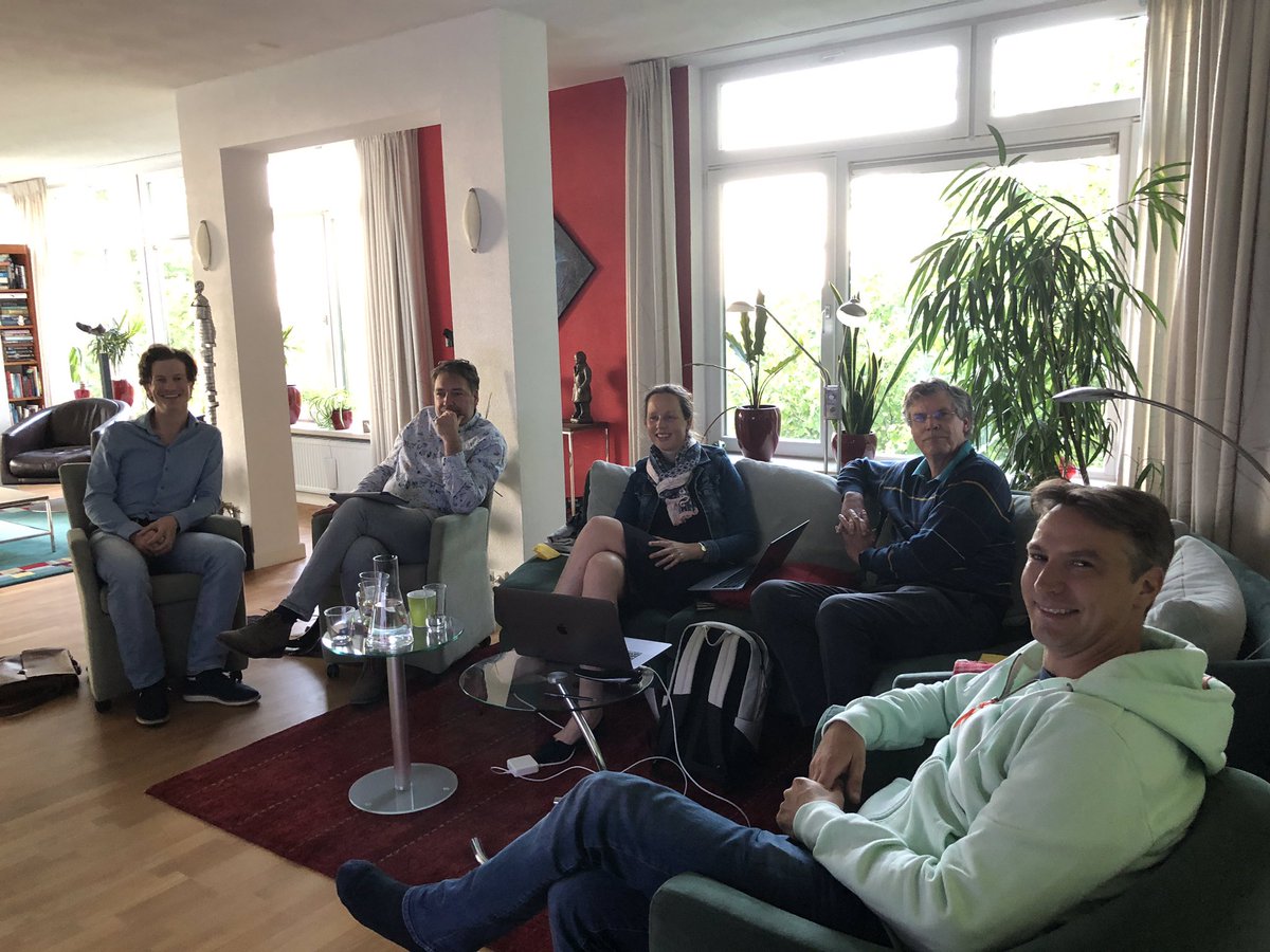 Attending the virtual @ISSVA1992 meeting in #Vancouver from the Hecovan headquaters in the Netherlands @ 1,5 meters