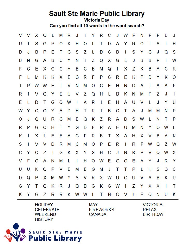 SSM_Library's tweet photo. Looking for something to tie over the kids? Here's a fun word search for your kids to do!

If you would like the answers, feel free to send us a message. :)

#sault #ssmpl #soo #saultstemarie #library #staysafe #kids #activty #wordsearch https://t.co/CsnI1p36le