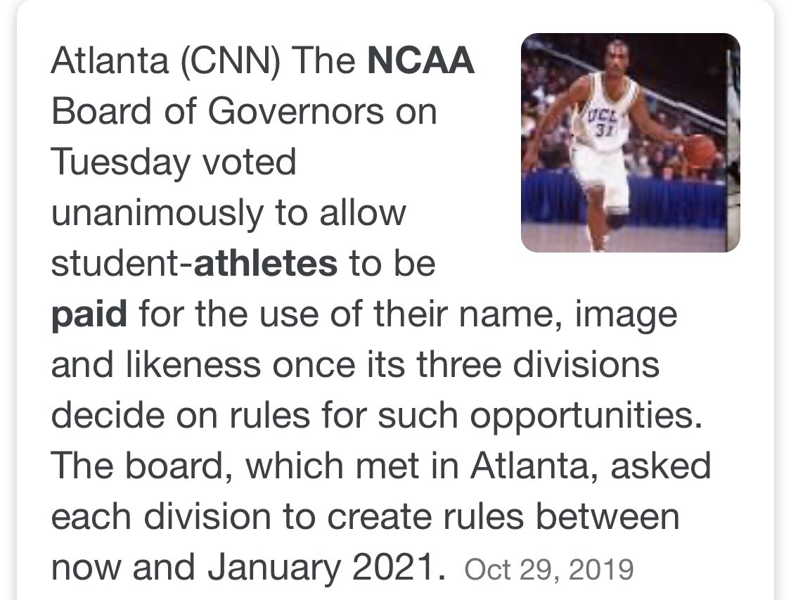 TegSports's tweet photo. It’s time to pay the student-athlete.

How will you respond?

#NCAA #CollegeBasketball #BasketballTraining #BasketballBranding #PayTheStudentAthlete #TheEndGoalSports #TEGSports https://t.co/lyzQs78wnS