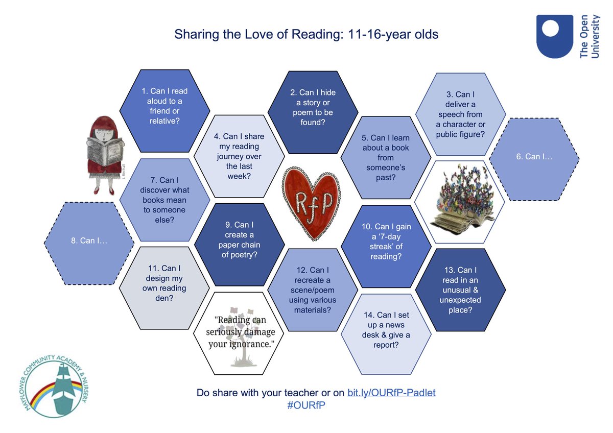 Did you miss our May #ReadingforPleasure newsletter? No worries, here’s the link bit.ly/RfPNews 🌈

Do keep sharing the Love of Reading— please RT 💙