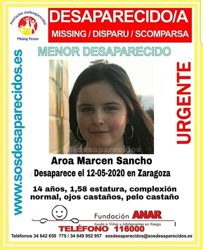 guardiacivilzg's tweet photo. 🚨 #MenorDesaparecida

Esta es Aroa, tiene q4 años y falta de su domicilio desde el pasado martes día 12.

Si tienes algún dato sobre su localización 

☎️ 062
☎️ 112
☎️ 091 https://t.co/VXwB4FqDL3