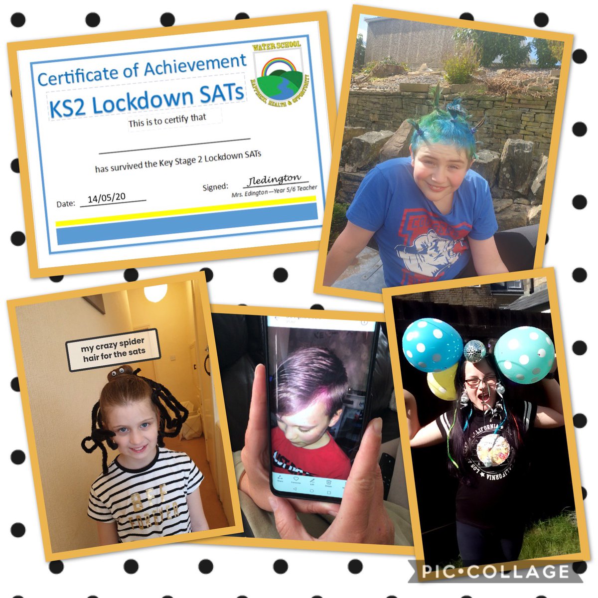 Mrs_Edington's tweet photo. I am so proud of my Sequoia superstars @Waterprimary 💙💛 they have uploaded over 100 KS2 Lockdown SATs challenges to @Seesaw this week! Check out some of their amazing work 👏 #ProudTeacher #LockdownSATs https://t.co/UE7vwL47hg