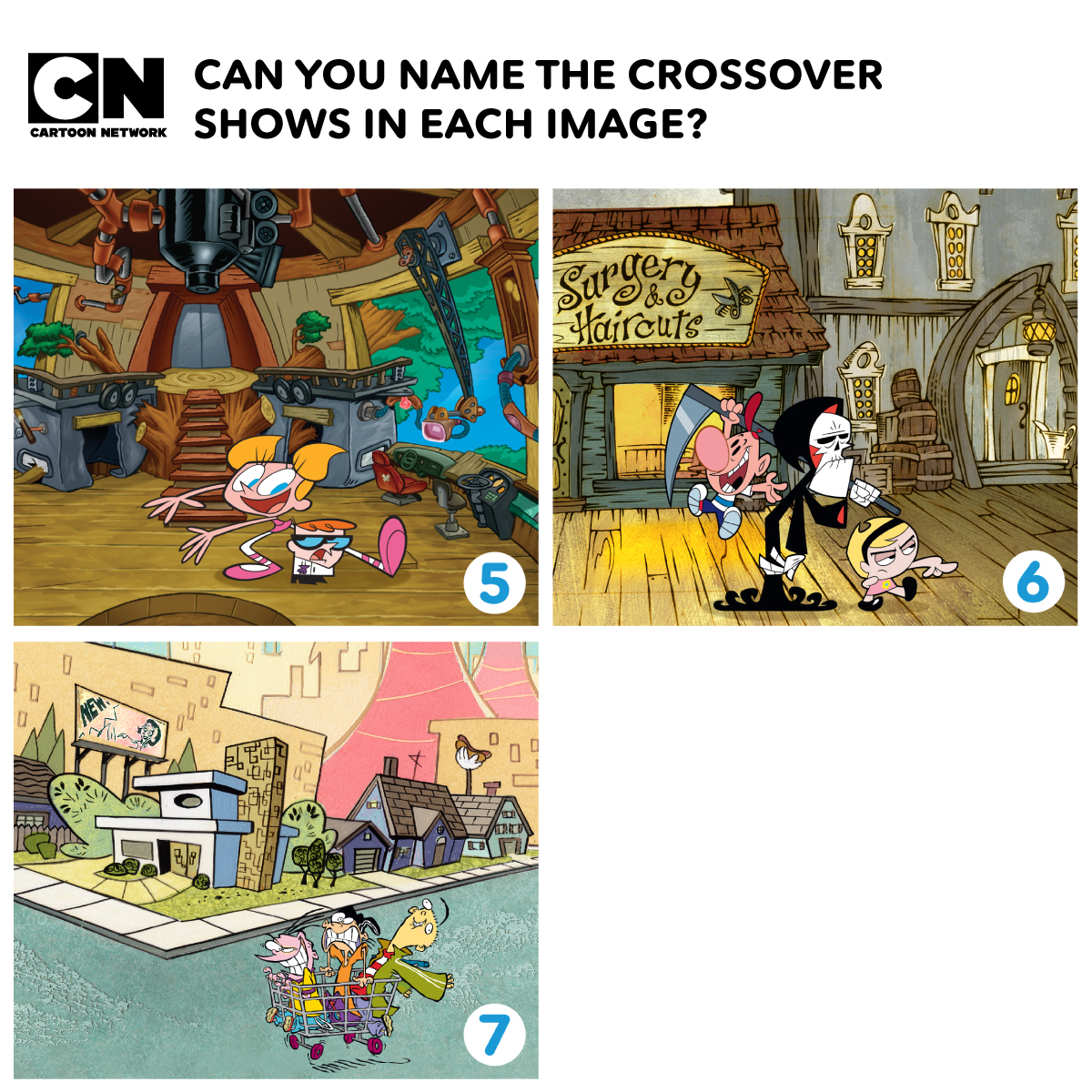 Only true Cartoon Network fans will know 🏡❓Guess the shows based on the characters and alternative backgrounds!

#cartoonnetworklegacy #cartoonnetwork #throwbackthursday #oldschoolcartoons