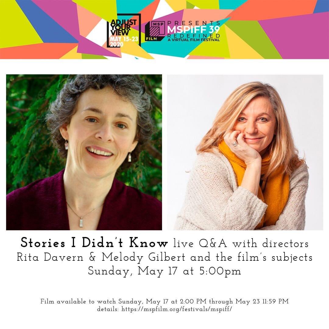 storiesididntkn's tweet photo. We are getting closer to our screening date at @mspfilmsociety! Don't miss the LIVE Q&A on Sunday May 17, 5pm with the directors of the film @ritadavern & @melodyMN + the film's subjects!
Official Trailer : https://vimeo.com/398335240
#mspiff39 #mspiff39redefined https://t.co/tfAfXvmh0Z
