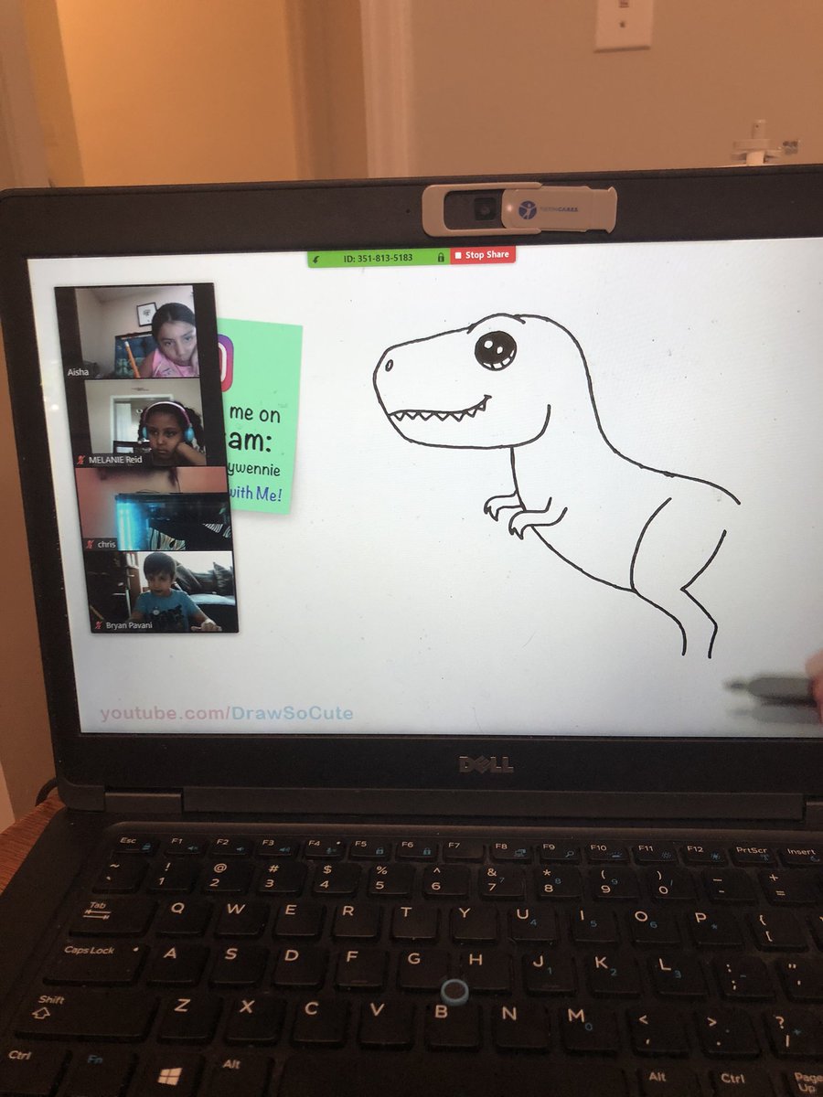 ABMurphy118's tweet photo. We drew dinosaurs together and then they asked for time together and they’re sharing their usernames for all their online games and teaching each other how to add each other...they grow up too fast 😂 #techsavvy https://t.co/63eXrSGTm2