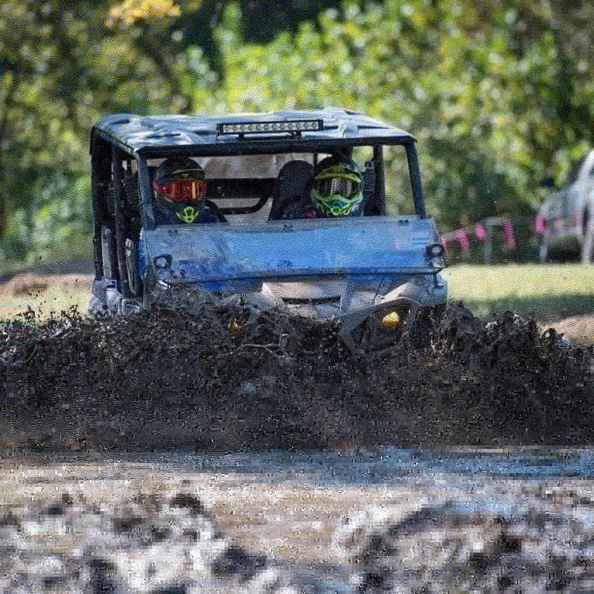 YamahaOutdoors's tweet photo. #ThrowbackThursday to the closed course #action from the #sloppiest #obstacle at the 2019 #XTRChallenge! Don't miss this year's #Yamaha event in October &amp; sign up now at https://t.co/2sYsl5jFa0. https://t.co/I6Z0tC69J5