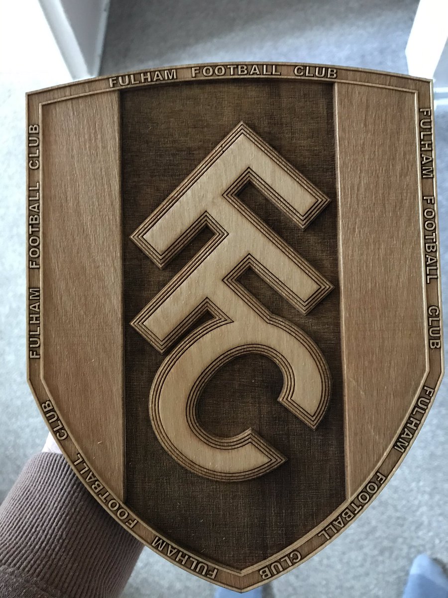 shaneffcsmith's tweet photo. So this arrived today. Ordered this Fulham Plaque from @Teamwoodplaques
Absolutely love it cheers fella!! #FFC #TeamPlaque https://t.co/B9nUjDbnO3